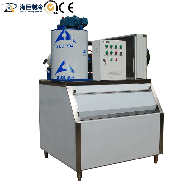 China Durable Snow Flake Ice Making Machine 1.5-2.6mm Flake Ice Thickness wholesale