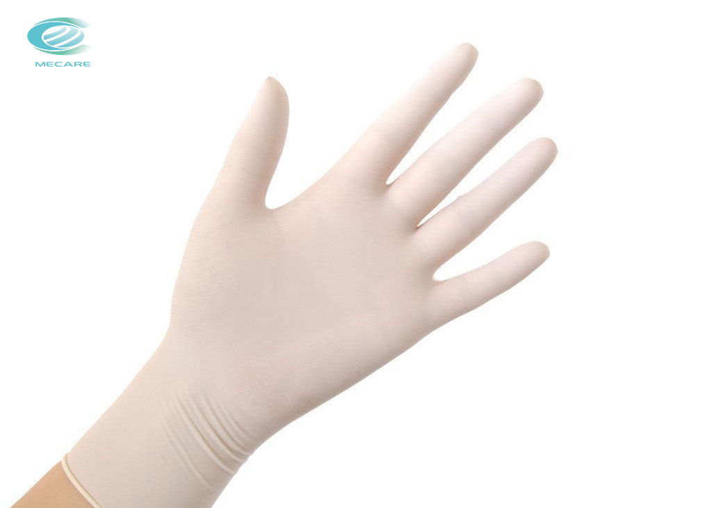 China Medical Disposable Latex Gloves Transparent Elastic Powder Free Food Grade Protection wholesale