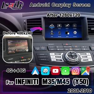 China Lsailt 8 Inch HD Android Carplay Screen for Infiniti M Series 2008-2013 With Multimedia Display M25 M30d M37 M56 M35h wholesale