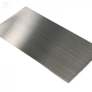 China Hairline  202 HL Polished Stainless Steel Sheet Matt Surface wholesale