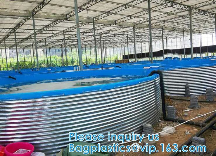 China Aquaculture Pool PVC Coated Cloth COATED BANNER Tarpaulin Greenhouse Fish Pond Crayfish Koi Culture Child Water Pool wholesale