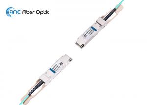 China 100G QSFP28 AOC Active Optical Cable OM3 OM4 Fiber Upto 100M, Cisco Compatible wholesale