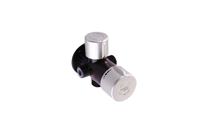 China Brown Body Thermostatic Water Mixing Valve , 35 Double Switch Thermo Shower Valve wholesale