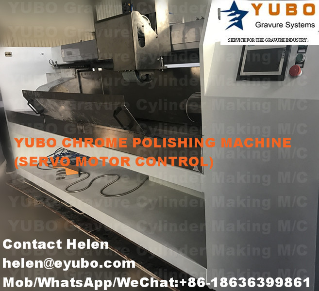 China Gravure cylinder chrome polishing machine wholesale