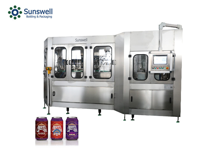 China Beverage Aluminum Can Filling Sealing Machine For Juice Beer Carbonated Water wholesale