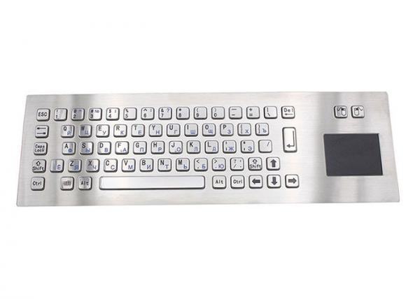 Quality IP65 Waterproof PS2 67 Keys Metallic Trackpad Keypad for sale