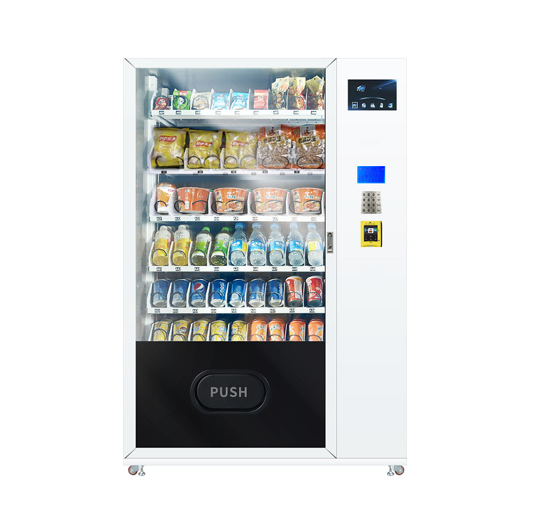China Automatic Drink Snack Food Vending Machines With Infrared Sensor,Hotel vending machine, Street vending machine, Micron wholesale