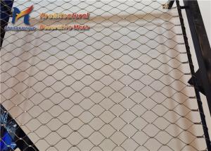 China 1.6mm Stainless Steel Wire Rope Mesh Platform Safety Fence Tensile Facade Cable Net Barrier wholesale