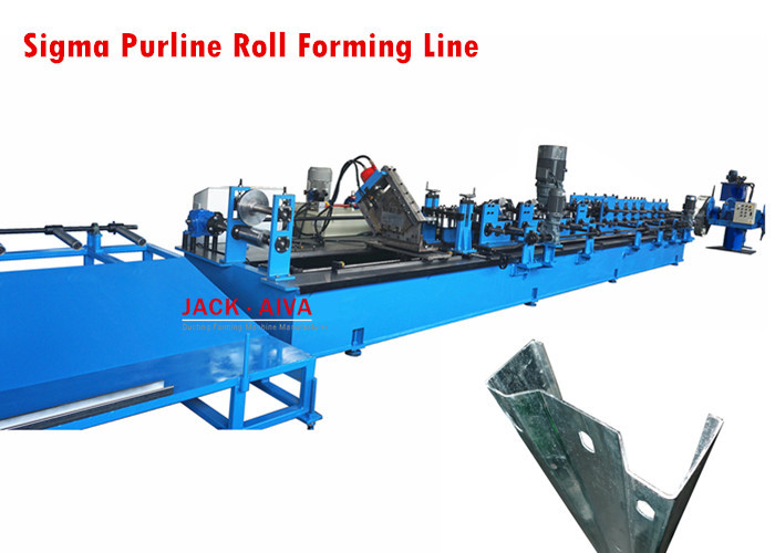 Steel Structural Sigma Purline Machine, Roll Forming Machine