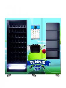 China 21.5 Inches Screen Tennis Ball Vending Machine 10 Adjustable Channels wholesale