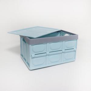 China Thickened PP Plastic Collapsible Stackable Storage Bins Dustproof Reusable wholesale