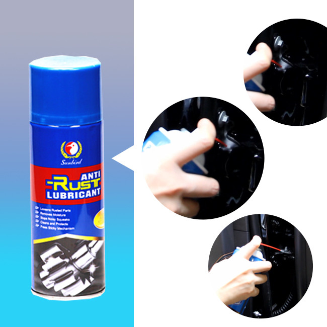 China Silicone Anti Rust 450ml Water Based Lubricant Spray Penetrating Grease wholesale
