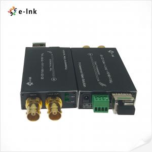 China Mini Fiber Optic Transceiver 12G SDI To Fiber Optic Converter With Backward Tally RS485 wholesale