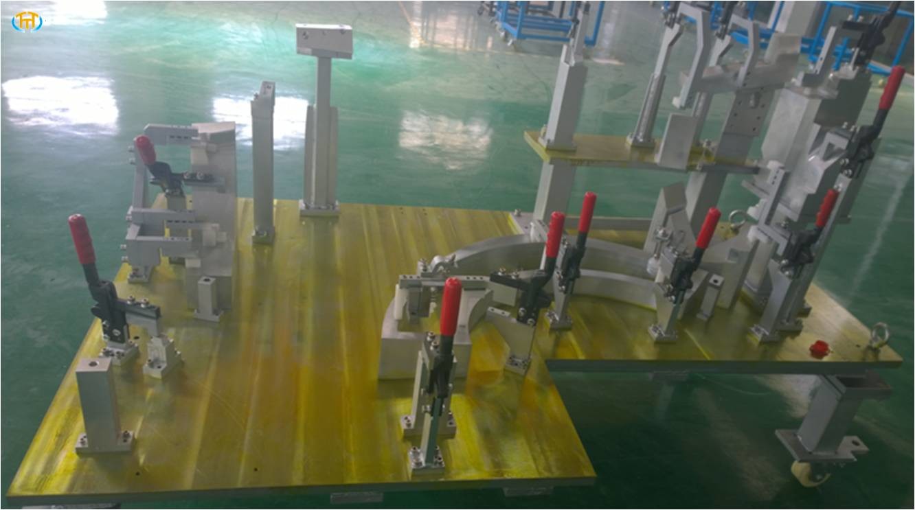 China Assy Inspection Fixture Automotive Part , 1120kg Customized Welding Jig wholesale
