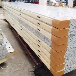 China Good quality Superior price 100mm polyurethane foam sandwichpu cold room panel wall wholesale
