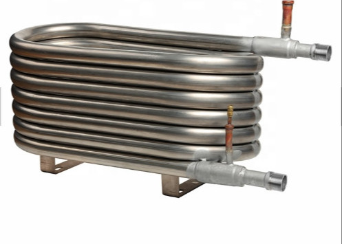 China Titanium Coaxial Heat Exchanger Low Power Consumption For Manufacturing Plant wholesale