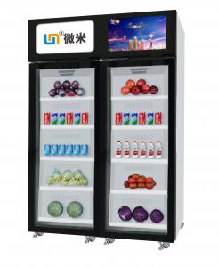 China Fruit Vending Machine,  smart fridge vending machine, smart cooller. Micron wholesale