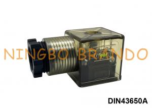 China DIN43650A Solenoid Valve Coil Connector With LED DIN 43650 Type A wholesale