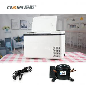 China 18L/28L Car Cooler Box Chest Freezer , Tempered Glass Outdoor Car Refrigerator wholesale