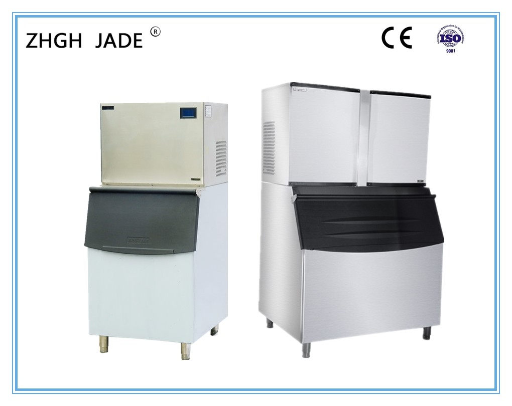 China Split Type Cube Ice Making Machine Constant Voltage Device R404A Refrigerant wholesale