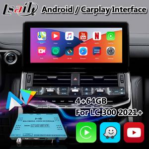 China GPS Navigation Box Android Carplay Interface For 2021- 2022 Toyota Land Curiser LC300 wholesale