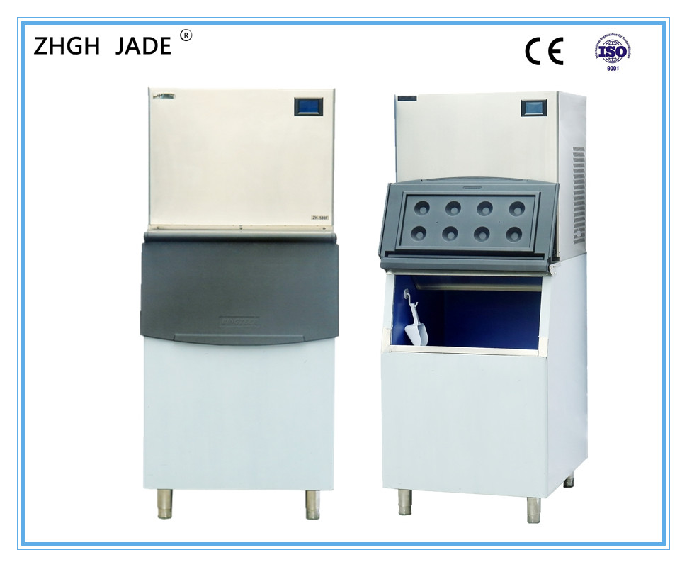 China Automatic Water Cooled Ice Machine With Nickel Plated Copper Evaporator wholesale