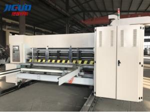 China High Speed Two Color Printers And Die Cutting And Slotting With Stacker wholesale