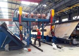 China 2000mm Web Height H Beam Line , Automatic T Type SAW H Beam Cutting Machine wholesale