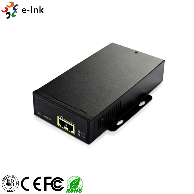 China 100-240V Power Over Ethernet Injector 10/100/1000M High Power 95w 802.3bt With AC Input wholesale