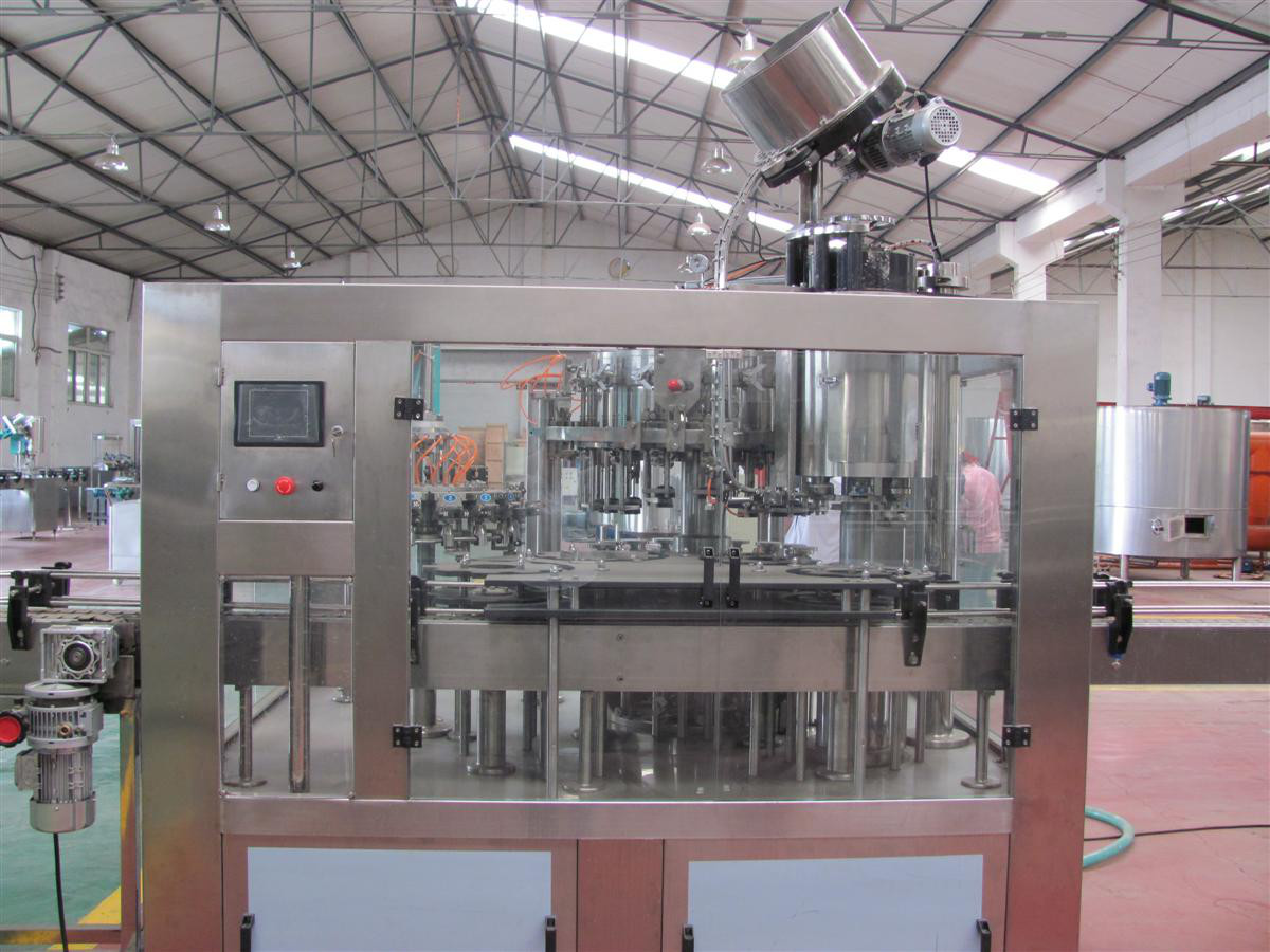 China Beer / Beverage Glass Bottle Filling Machine , Automated Bottling Equipment wholesale