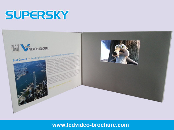 China Multi Player Automatic Video Gift Card Video Leather Production Business Cards wholesale