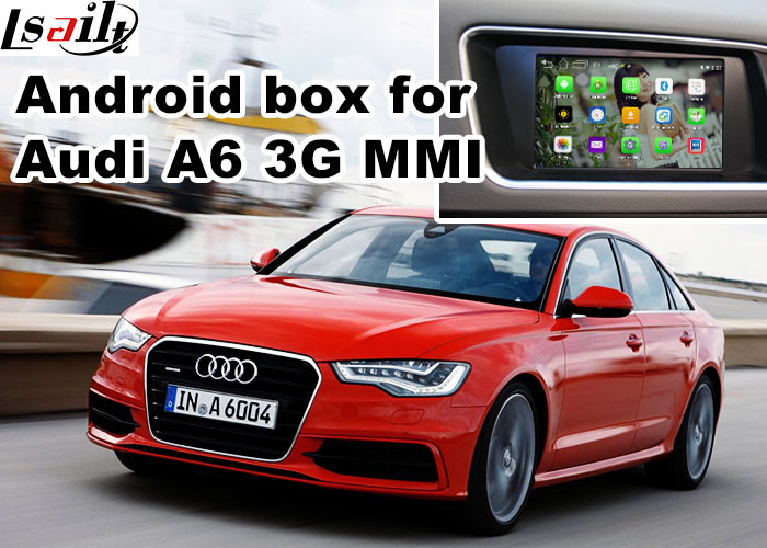 Audi A6 S6 Video interface Mirror Link Rearview Gps Car Navigation Device Quad