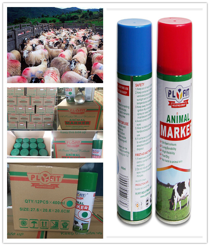 China Eco Friendly 500ml Animal Safe Spray Paint No Harm To Cow Sheep wholesale