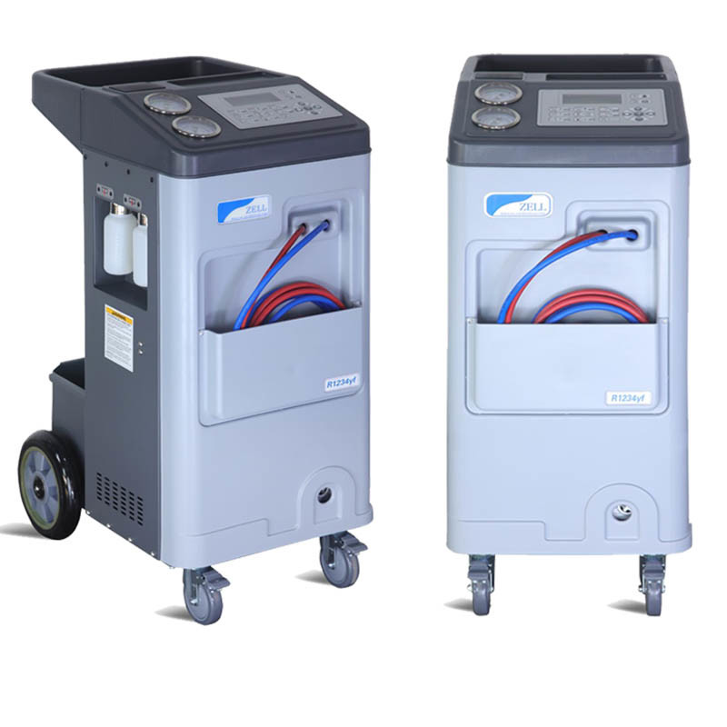 China Recharge Recycle Air Con AC Gas Recovery Machine A/C Service Station For R1234yf wholesale