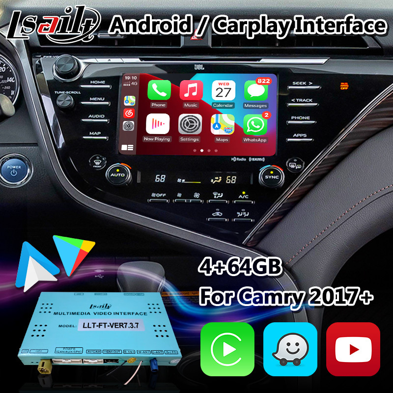 China RK3399 CPU Android Carplay Interface For Toyota Camry XV70 2017 Present wholesale