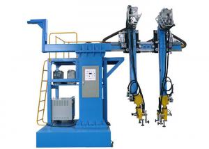 China Cantilever Type Back CO2 Welding Machine , Automatic Steel Box Assembly Machine wholesale