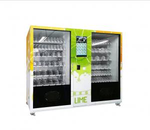 China 22 Inch Touch Screen Combo Snack Food Big Capacity Vending Machine Cashless Payment wholesale