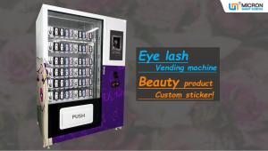 China Eyelashes Cosmetics Vending Machine With 22 Inch Touch Screen Micron wholesale