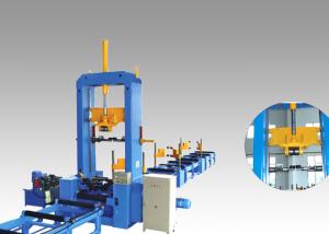 China Hydraulic Automatic Centering H Beam Production Line Assembly Machine 1200-1800mm Web Height wholesale