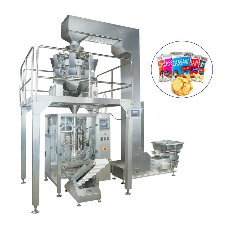China Vertical Roll Film Granule Tea Popcorn Chips Nuts Packing Machine Automatic wholesale