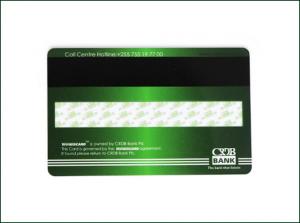 China High Frequency Membership PVC Card , Custom Mag Stripe Cards Matte Finished wholesale