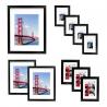 Buy cheap Allwel 10 Pack Wooden Custom Size Picture Frame Wall Gallery Kit from wholesalers