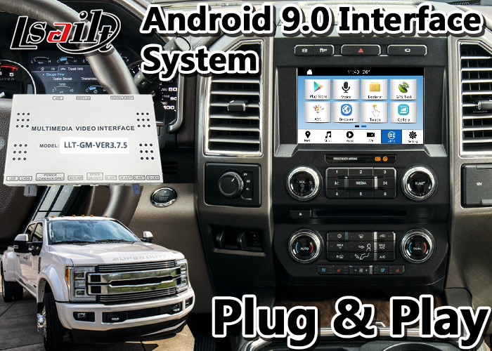 China Android 9.0 Auto Interface GPS Navigation Box For Ford F-450 SYNC 3 System wholesale