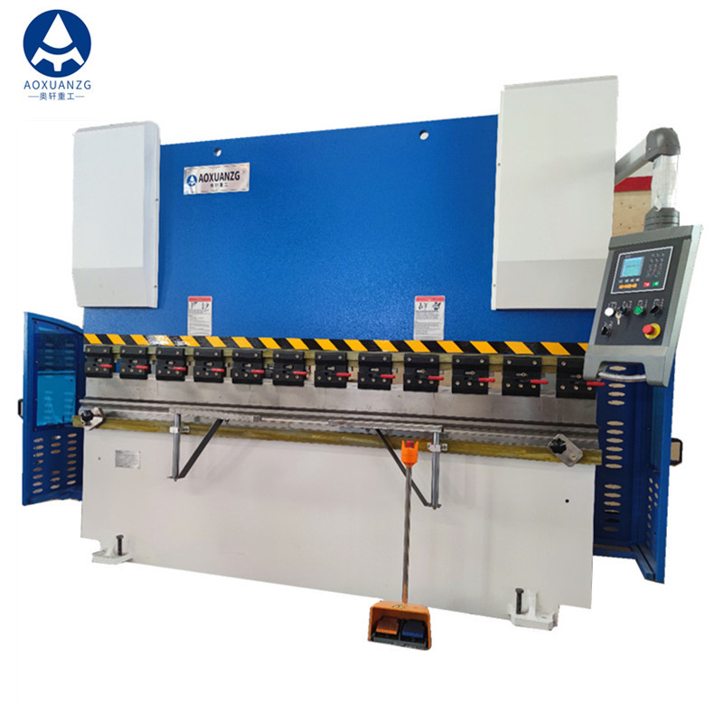 China 2 Axis Torsion Bar Press Brake Bender Machine 400KN 20times/Min With Side Fencce wholesale
