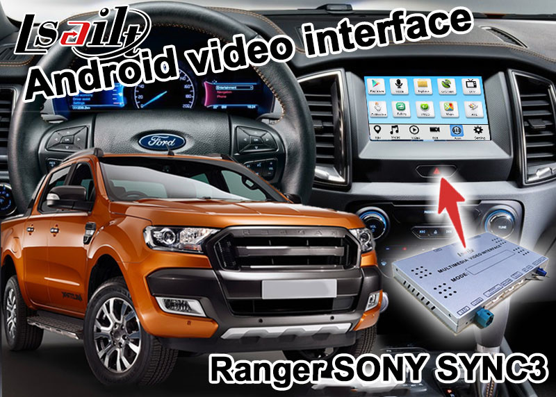 China Android GPS navigation box for Ford Ranger everest sync3 with wireless carplay android auto wholesale