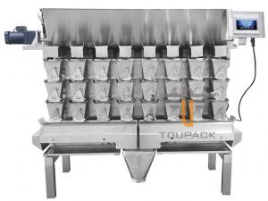 China Horizontal 8 Heads Sticky Material Multihead Weigher For Oily Food wholesale