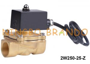 China 1'' Ex Proof Water Brass Solenoid Valve 2 Way Normally Closed 24V 220V wholesale