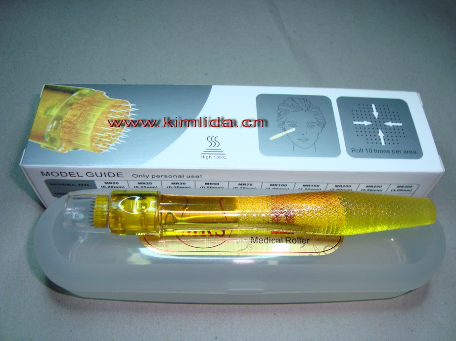 China Medical Titanium 35 needles Derma Micro Needle Stamp Acne Pits Wrinkles derma stamp wholesale