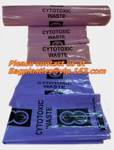 China Cytotoxic Waste Bags Clinical Autoclavable Biohazard Bags Transport Bags Blood Bags wholesale