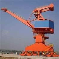China 92KW 40T 24.3m full-revolving-jib Electric Wheel free standing portal Cranes wholesale